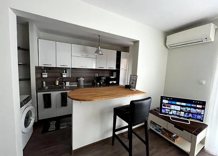 Apartment With Balcony - 10 Min To & Center *